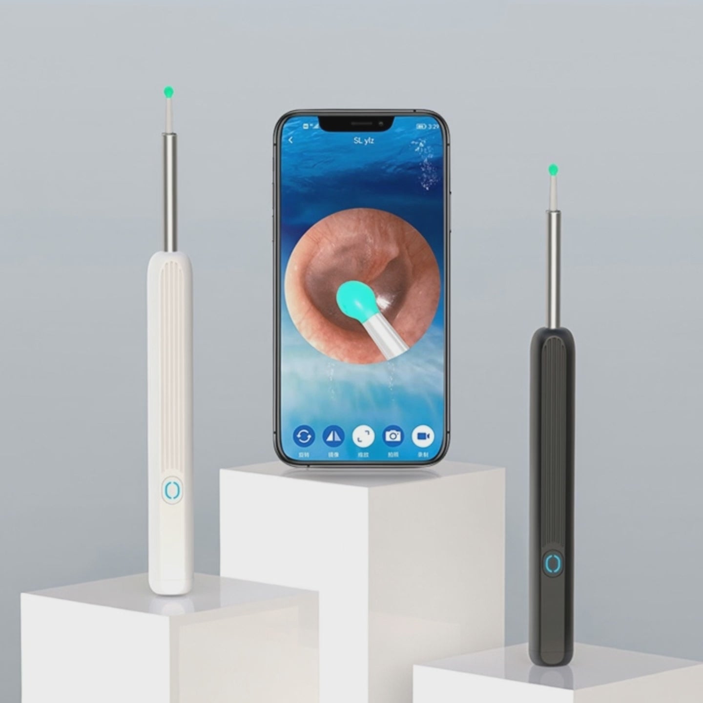Kit Premium Limpiador de Oídos con Cámara HD